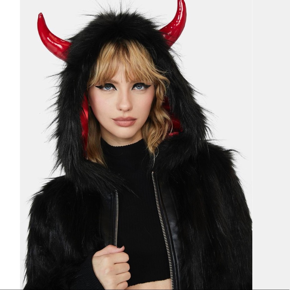 Fear the reaper fur jacket